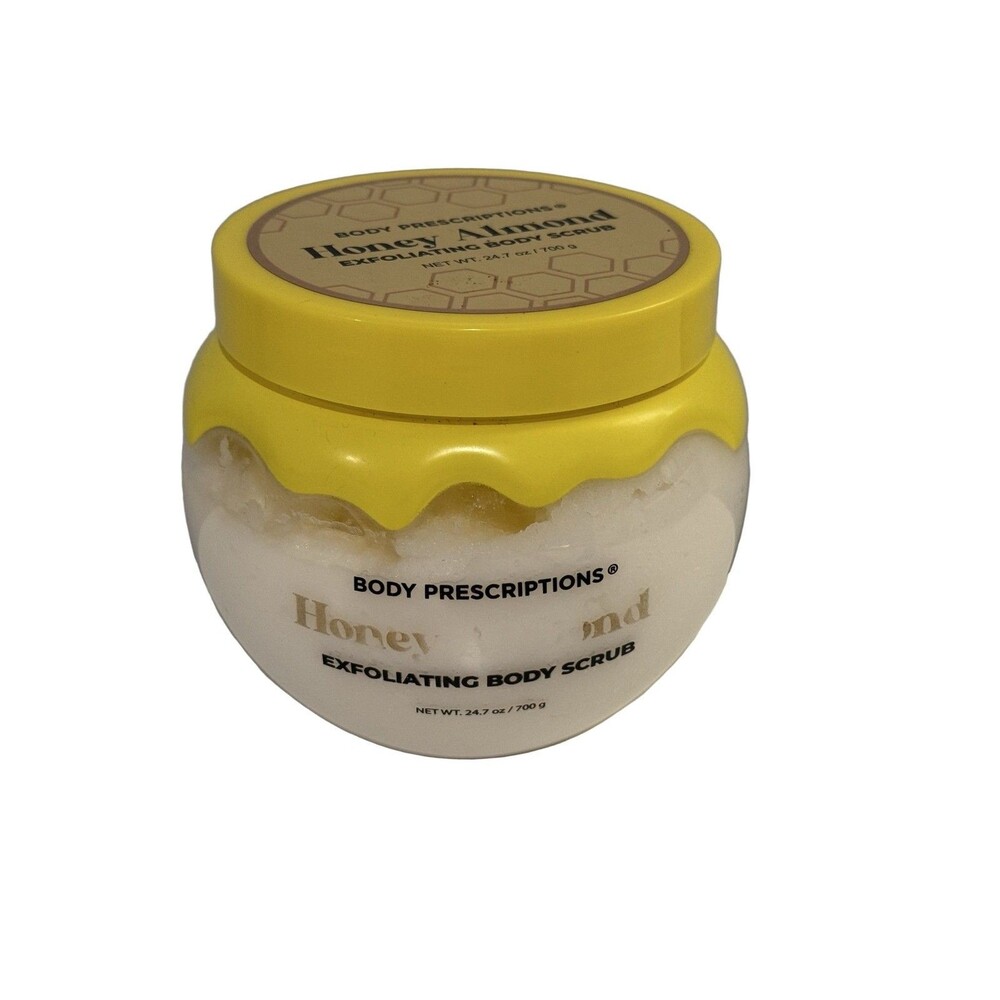 BODY PRESCRIPTIONS Honey Almond Exfoliating Body Scrub 24.7 oz Full Body